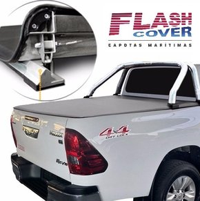 Capota Maritima Toyota Hilux Cabine Dupla 2016 a 2022 FLASHCOVER