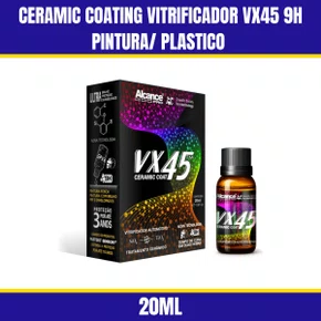 Ceramic Coating Vitrificador VX45 9H Pintura/ Plastico 20ML