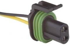 Chicote Soquete Plug Da Lampada Farol Milha Agile Astra Vectra Meriva 2 Vias 1 Unidade  