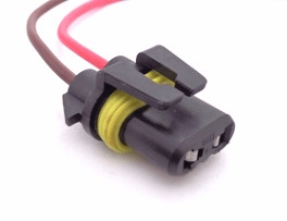 Chicote Soquete Plug Da Lampada HB3/9005 2 Vias 1 Unidade 