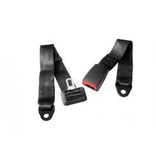 Cinto De Segurança Transversal Preto Universal 1 Unidade