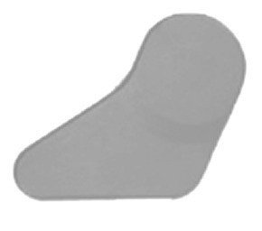 Cobertura Lateral Banco Cinza Gol Parati Saveiro GII GIII GIV 1995 a 2014 Cinza Esquerdo