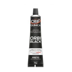 Cola Silicone ORBIBLACK Selante 70G