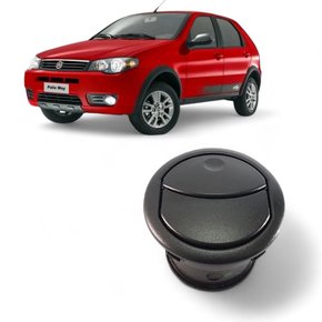 Difusor Ar Painel Palio Economy Fire Way 2011 a 2017 Preto