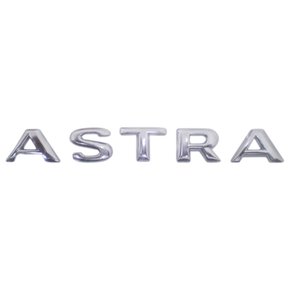 Emblema Astra Cromado 2003 a 2012