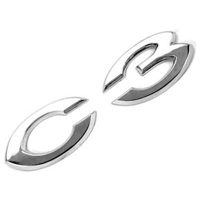 Emblema C3 Cromado 2003 a 2012