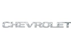 Emblema Chevrolet Cromado