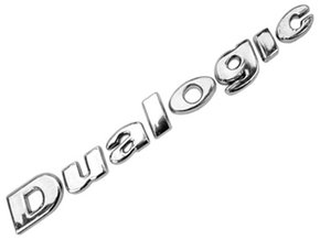 Emblema Dualogic Cromado Fiat 2008 a 2016 