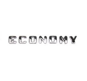 Emblema Economy Cromado Linha Fiat 2011 a 2020
