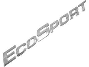 Emblema Ecosport Cromado 2003 a 2012