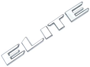 Emblema Elite Cromado Vectra Astra Linha GM 