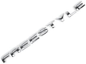 Emblema Freestyle Ecosport Cromado 2013 a 2022