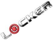 Emblema LOCKER Linha Fiat Cromado