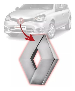 Emblema Logo Marca da Grade Clio kangoo 2013 a 2019 