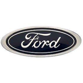 Emblema Logo Marca Ford Após 1997 40mm / 95mm