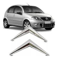 Emblema Logo Marca Grade Citroen C3 2002 a 2008