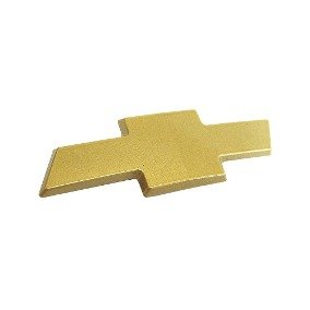 Emblema Logo Marca Gravata GM Celta Astra Meriva Prisma Mala Dourada