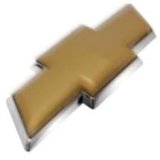 Emblema Logo Marca Gravata GM Vectra 2010 a 2012 Porta Mala Dourado