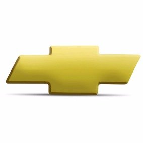 Emblema Logo Marca Gravata Linha GM Classic Dourado Mala