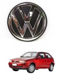 Emblema Logo Marca VW Tampa Traseira Gol G2 1996 a 2002 Cromado