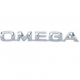 Emblema OMEGA Omega 1997 a 1998 Cromado