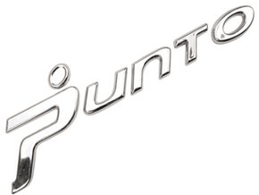 Emblema PUNTO Punto 2007 a 2016 Cromado