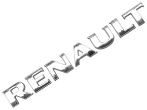 Emblema RENAULT Linha Renault 2011 a 2014 Cromado