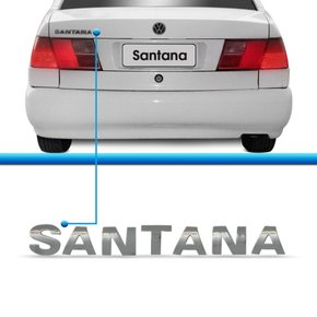 Emblema SANTANA Santana 1997 a 2006 Cromado