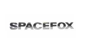 Emblema SPACEFOX Spacefox 2003 a 2010 Cromado