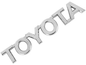 Emblema TOYOTA Hilux 2006 a 2014 Grande Cromado