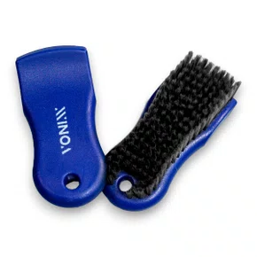 Escova Para Limpeza Tecidos e Couros Com Cerdas médias VONIXX