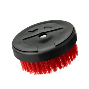 Escova Rotativa Vermelha Agressiva 120mm AUTO CRAZY 