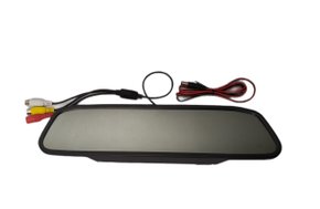 Espelho Retrovisor Interno Com Tela Monitor Digital Para Camera De Ré LCD 4,3 Polegadas VX 