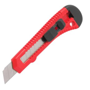 Estilete Retrátil plastico 18mm DISMA 