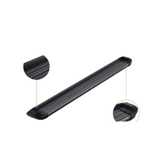 Estribo Lateral Modelo My Route My Trip L200 Triton 2008 a 2024 Hilux 2016 Frontier 2017 a 2024 Amarok Preto KEKO 