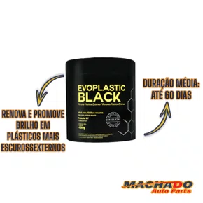 EVOPLASTIC BLACK RENOVA PLASTICOS 400G - Machado Auto Parts