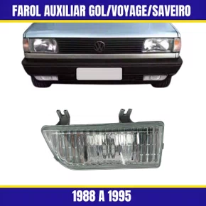 Farol Auxiliar Gol/Parati/Voyage/Saveiro 1988 a 1995 Direito