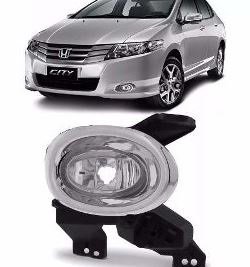 Farol Auxiliar Milha City 2009 a 2011 Lado Esquerdo