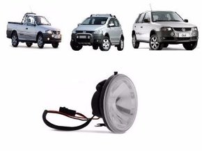 Farol Auxiliar Milha Crossfox 2004 a 2009 Parati Saveiro Surf 2006 a 2012 Sem Lado Central