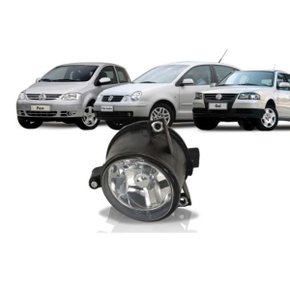 Farol Auxiliar Milha Gol Parati Saveiro G4 2006 a 2014 Polo 2003 a 2006 Fox 2003 a 2009 Lado Esquerdo TYC