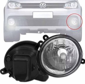 Farol Auxiliar Milha Gol Rallye Saveiro Cross G5 2009 a 2013 Crossfox 2011 a 2014 Lado Esquerdo