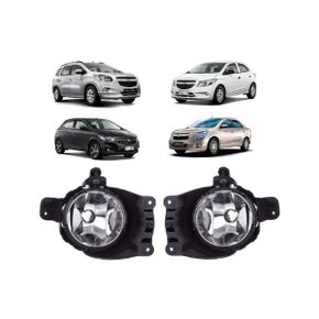 Farol Auxiliar Milha Onix Prisma Spin Cobalt Sonic Agile Lado Esquerdo