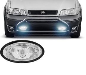 Farol Auxiliar Milha Palio Adventure 2002 a 2005 S/ Lado Lente Lisa