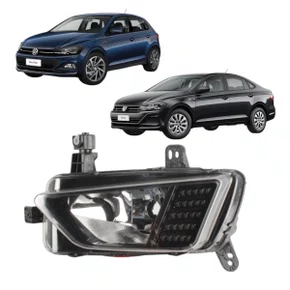 Farol Auxiliar Milha Polo Virtus 2017 ate 2021 Lado Direito caroneiro