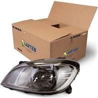 Farol Celta Prisma 06 a 14 Dark Chrome Lado Esquerdo ARTEB