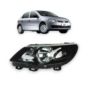 Farol Gol/Saveiro/Voyage G5 Duplo Esquerdo Mascara Negra