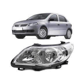 Farol Gol Saveiro Voyage G5 2008 a 2013 Foco Duplo Direito