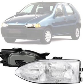 Farol Palio Siena Strada Weekend 1998 a 2000 Foco Duplo Esquerdo