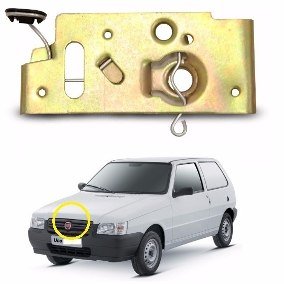 Fechadura Capo Dianteiro Inferior Uno Premio Elba Fiorino 1985 a 2013 