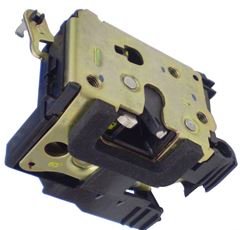 Fechadura Porta Dianteira Pré Disposta P/Trava Elétrica Fiesta Ecosport 2002 a 2012 Esquerdo Motorista